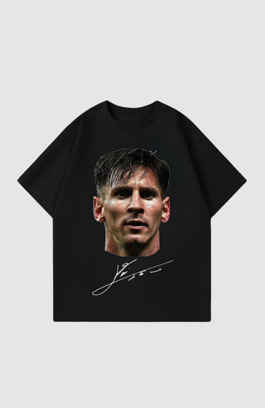 Messi Face Oversized Shirt