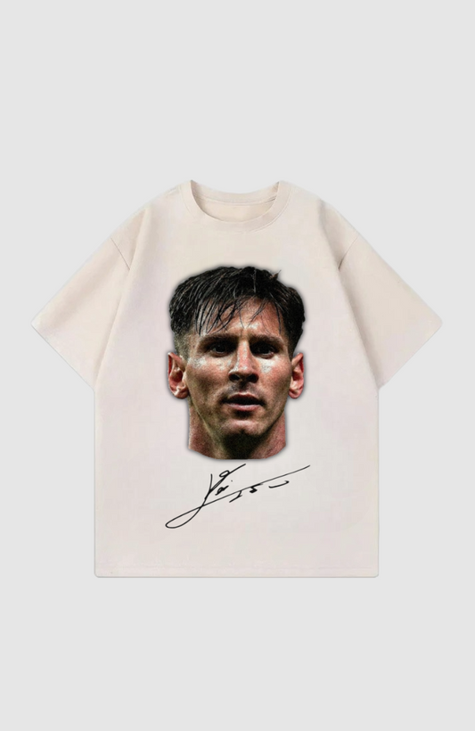 Messi Face Oversized Shirt