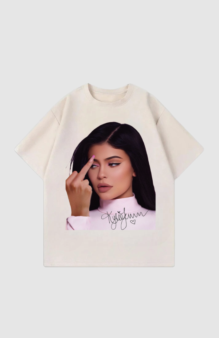 Kylie Face Oversized Shirt